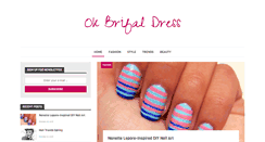 Desktop Screenshot of okbridaldress.com